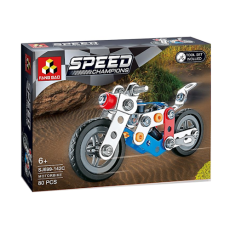 Metal Motorbike Build - 80 Piece